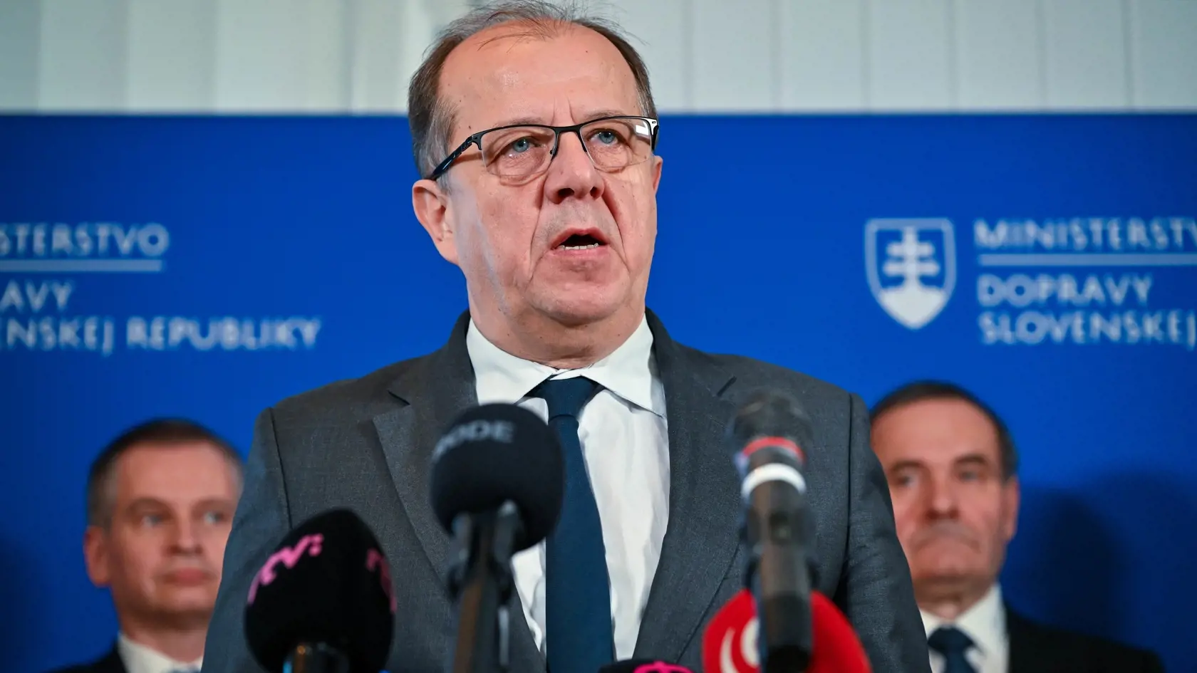 Na snímke prezident Únie miest Slovenska (ÚMS) Richard Rybníček.