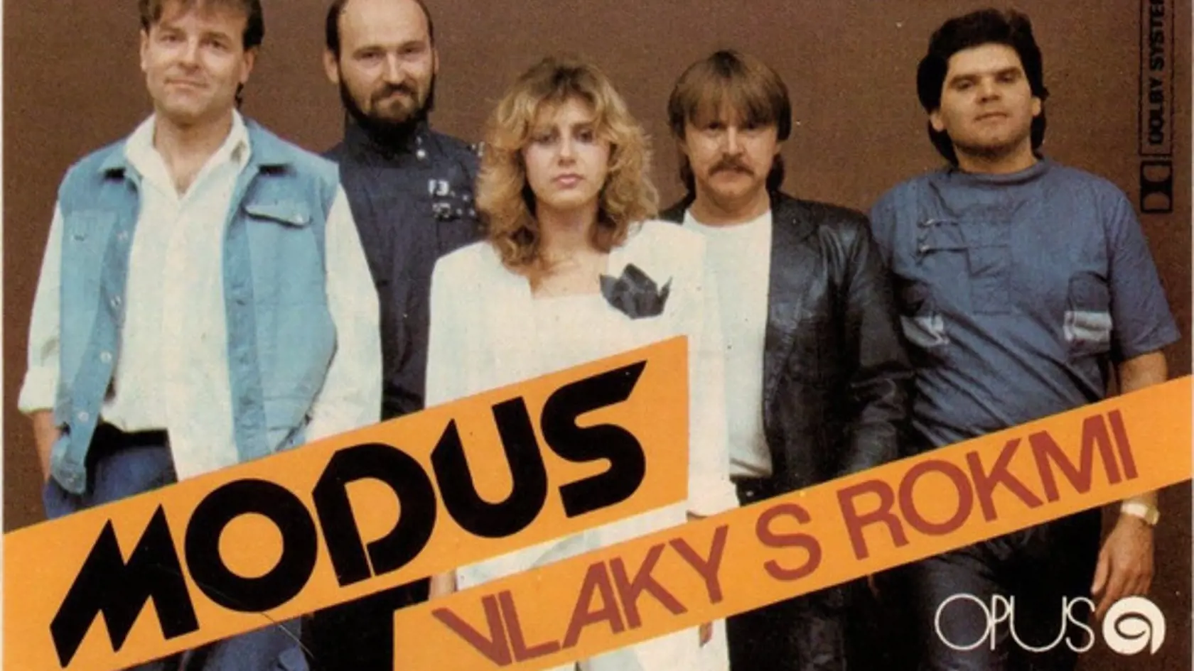 Legendárna kapela Modus. Hudobník Ľubomír Stankovský na snímke druhý zľava.