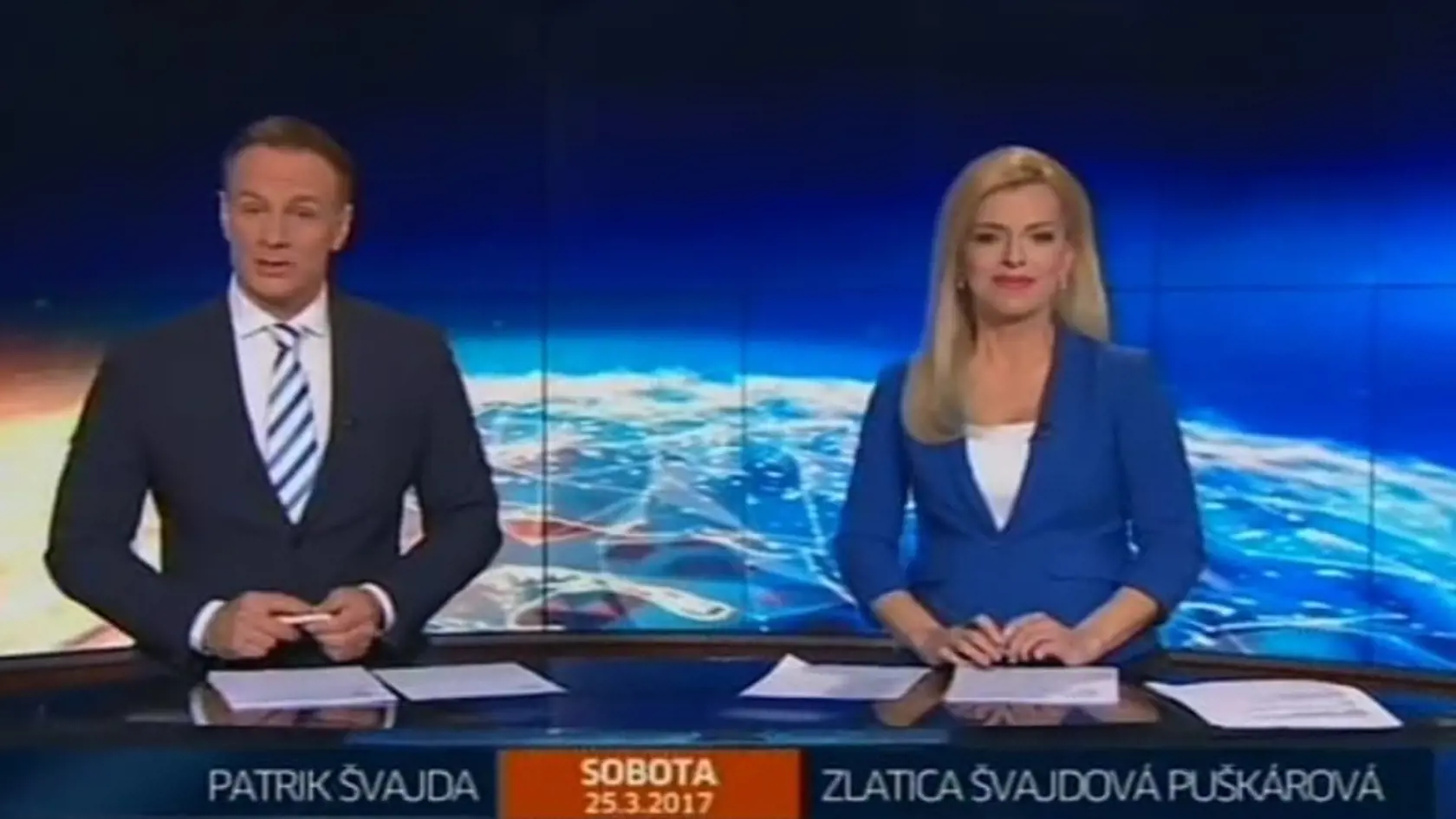 Moderátorské duo manželia Švajdovci.