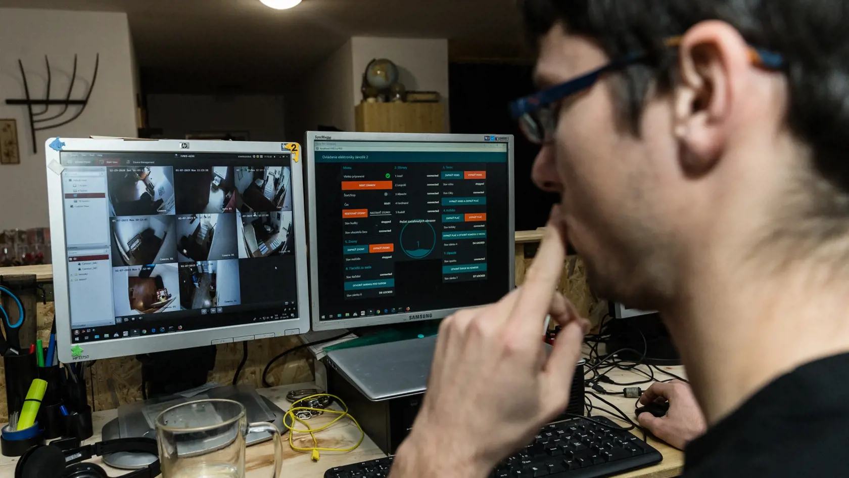 Na símke je záber z priestorov hry Escape Room v Bratislave