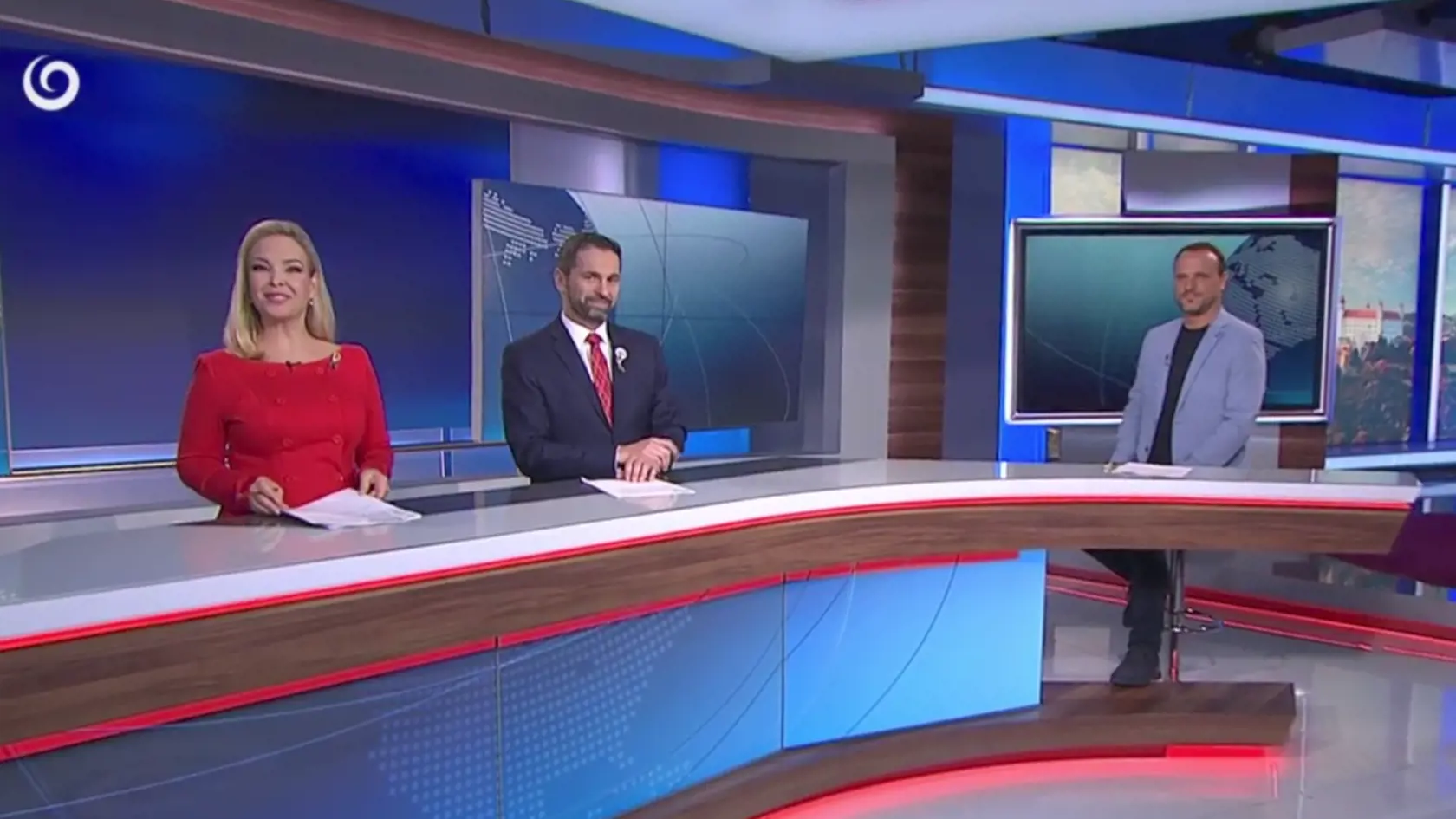 Moderátorka Lucia Barmošová v posledných dňoch na obrazovkách TV JOJ.