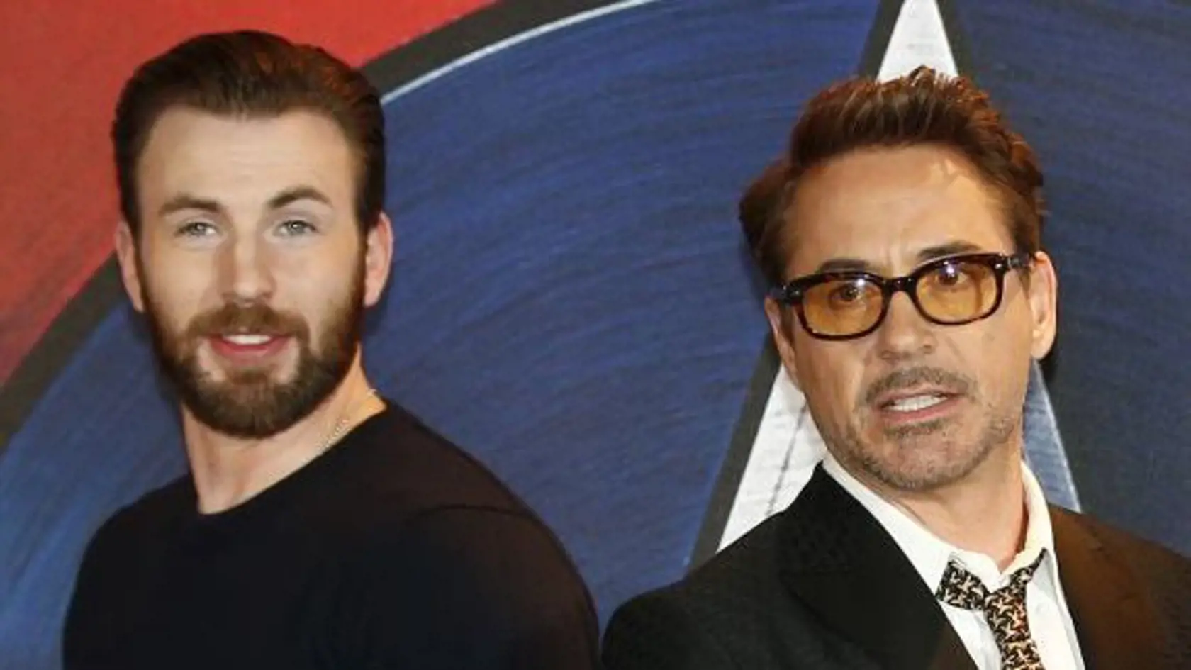 Chris Evans a Robert Downey Jr.