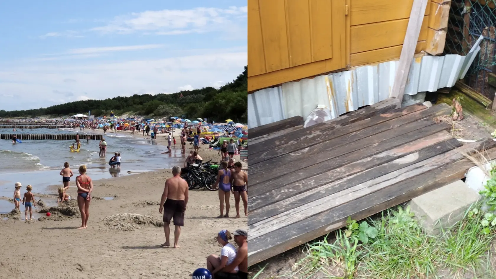 Turistka si rezervovala chatu v letovisku Pogorzelica, no vykľul sa z nej dom hrôzy.
