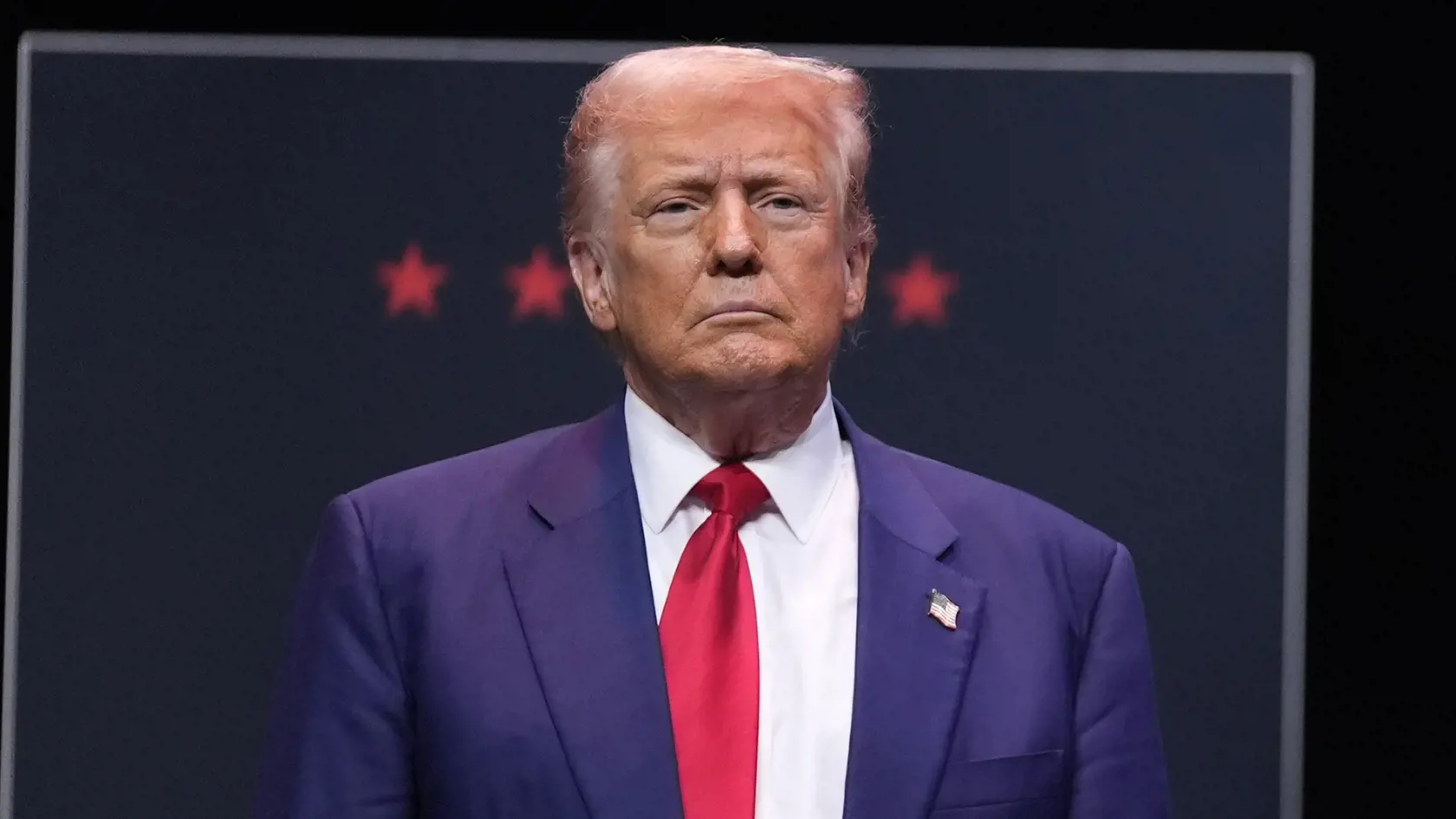 Republikánsky kandidát na prezidenta USA a bývalý americký prezident Donald Trump.