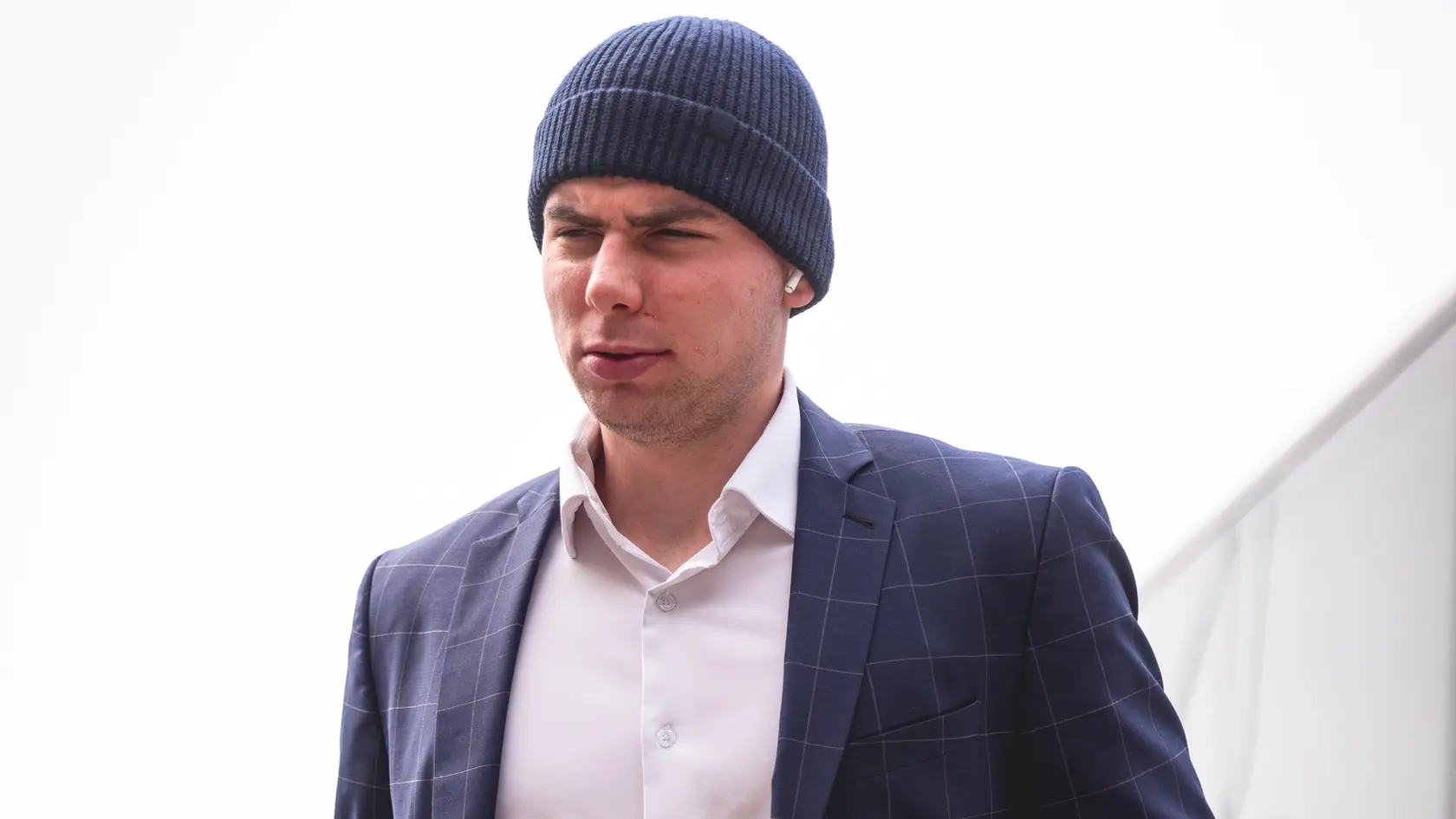 Slovenský hokejový obranca Šimon Nemec.