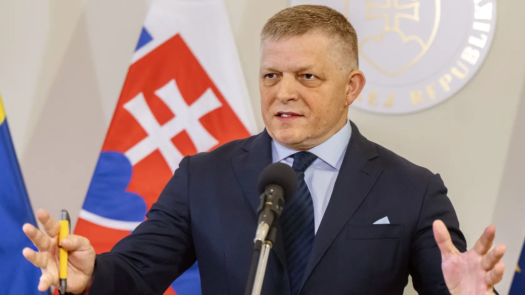Predseda vlády Robert Fico.