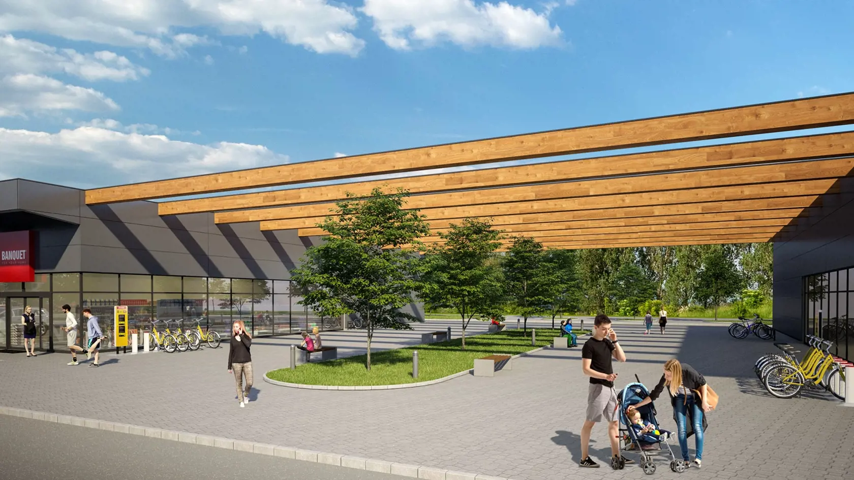 Nové zvolenské obchodné centrum