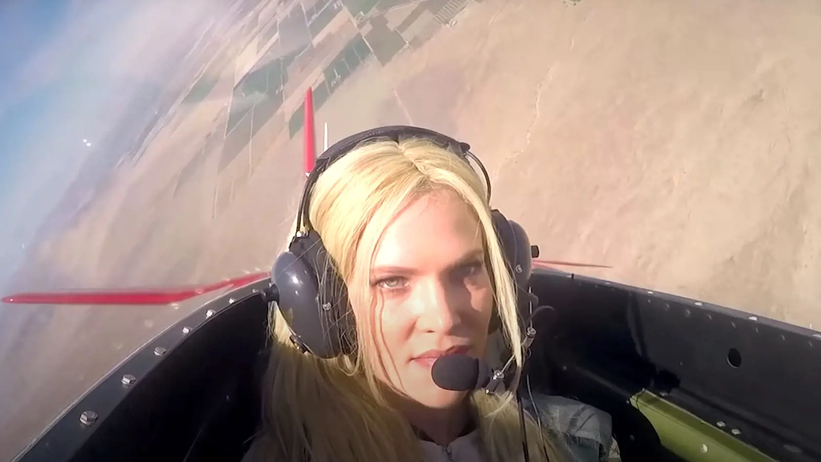 Slovenská pilotka žijúca v USA Naďa Marcinková