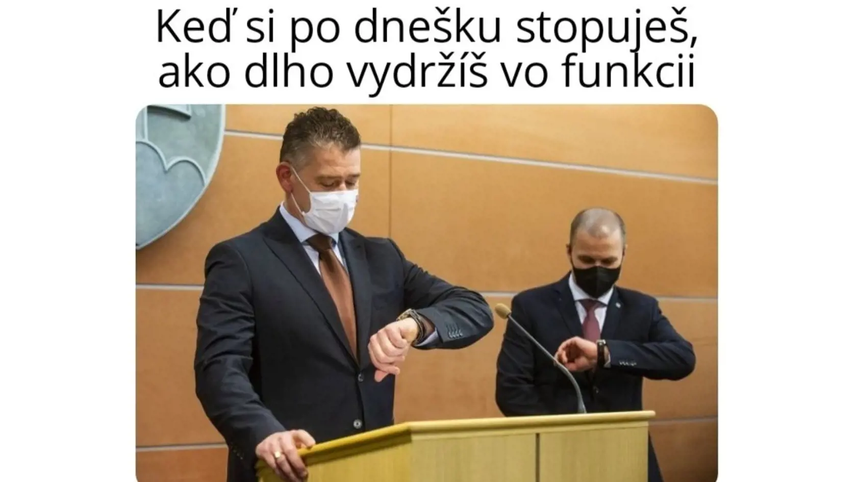 Podľa humoristov sa teraz minister vnútra Roman Mikulec a policajný prezident Peter Kovařík cítia takto...