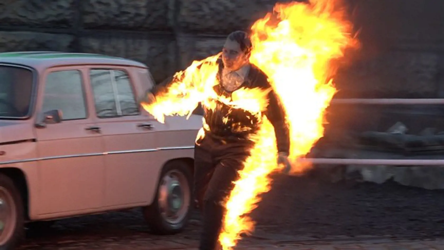 Záber z najnovšieho filmu o Palachovom osude.