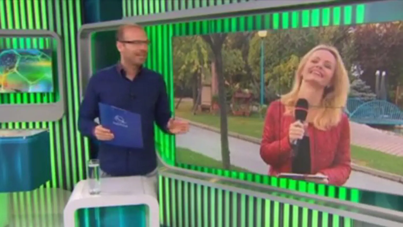 Števo Eisele a Mirka Almásy na archívnom zábere.