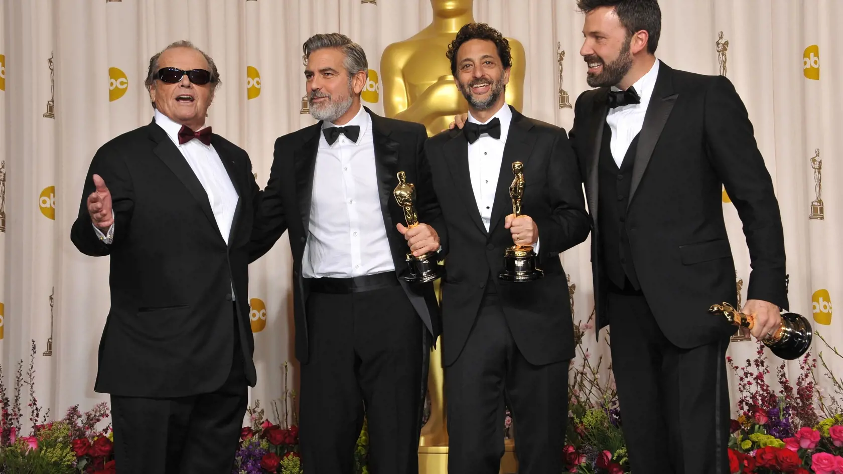 ack Nicholson, George Clooney, Grant Heslov & Ben Affleck.