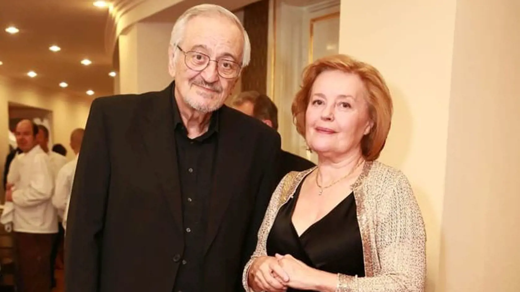 Manželia Milan Lasica (78) a Magda Vášáryová (70).