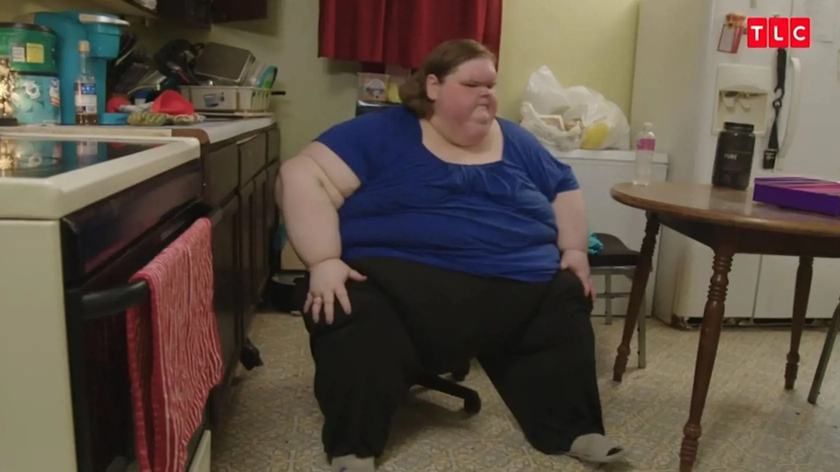 Tammy so svojou sestrou Amy v reality show o chudnutí. Tammy schudla takmer 200 kilogramov.