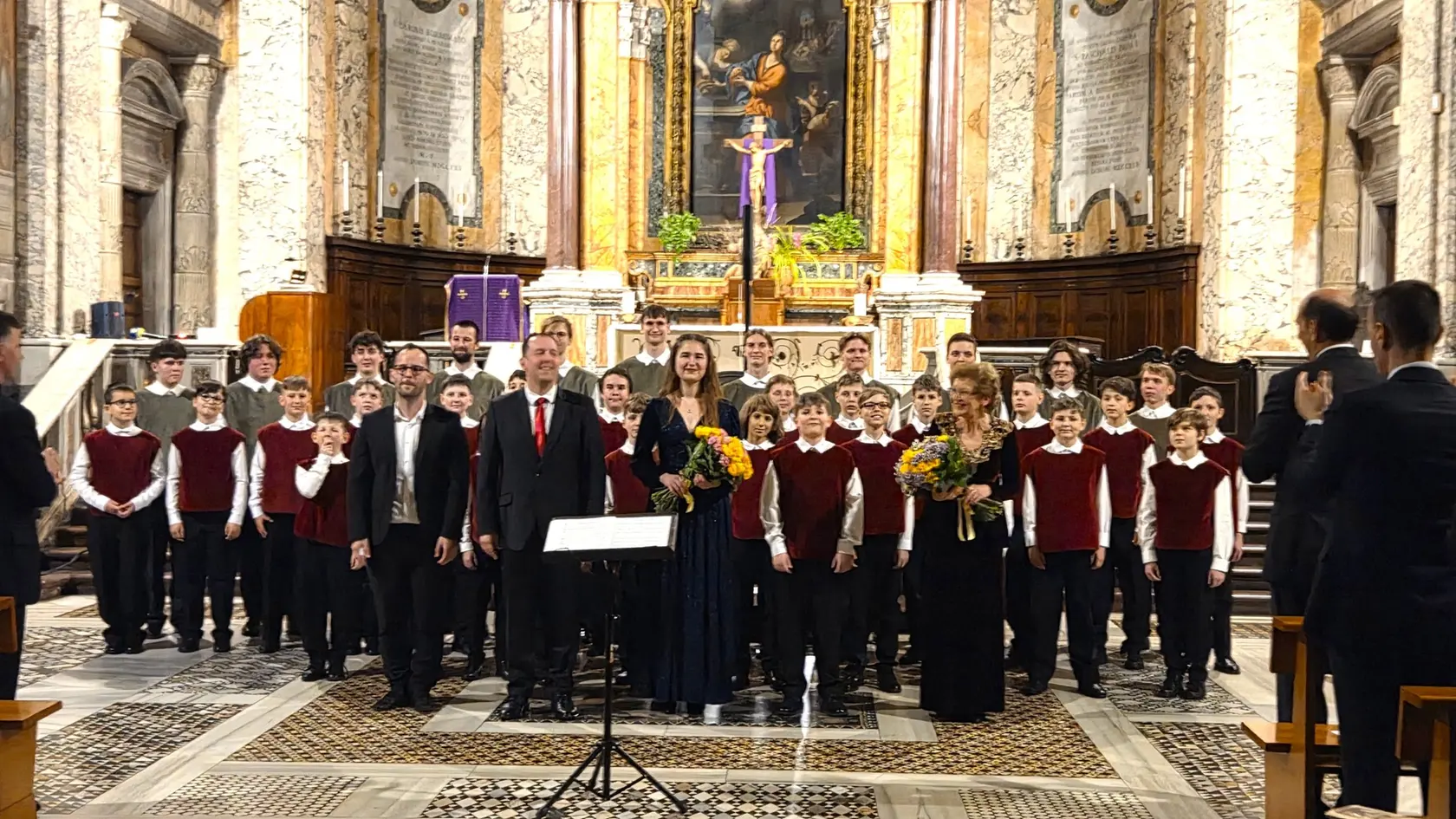Koncert v bazilike sv. Proxedy bol obrovským úspechom.