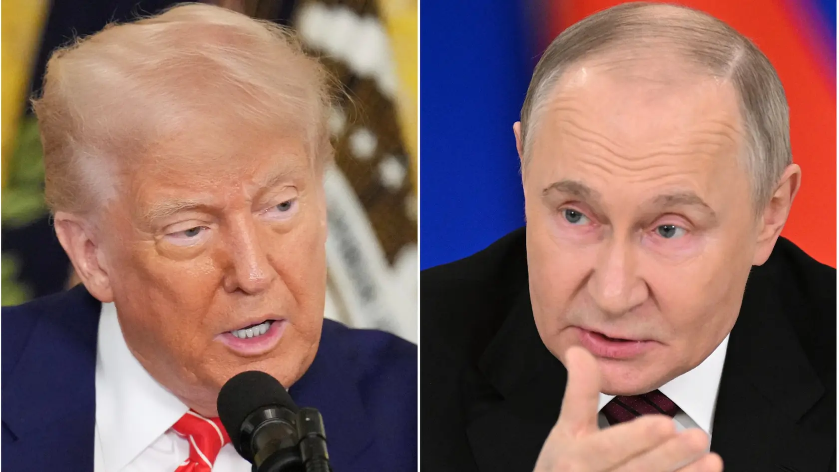 Prezident USA Donald Trump a ruský prezident Vladimir Putin