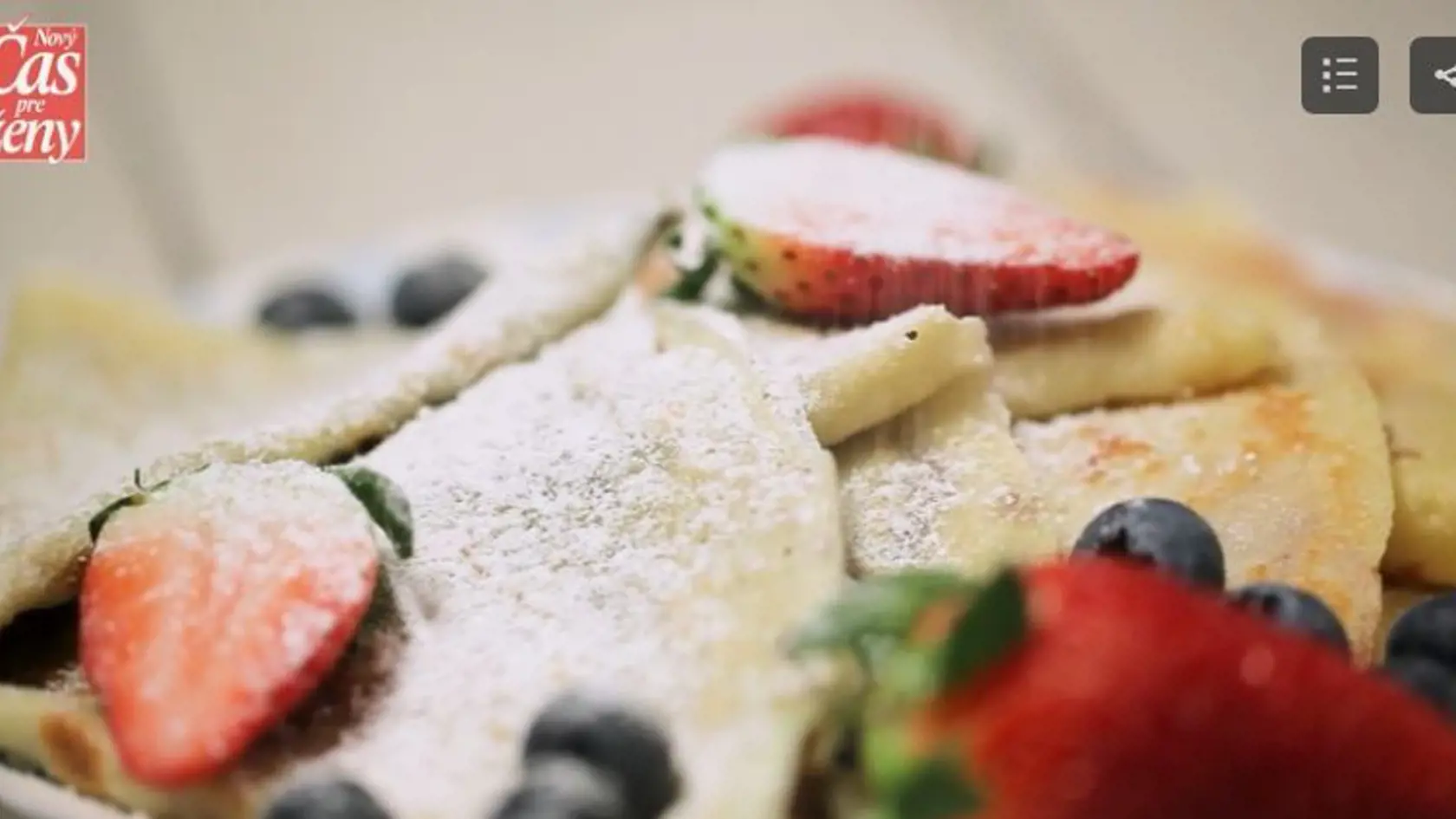 Palacinky bez vajec a mlieka