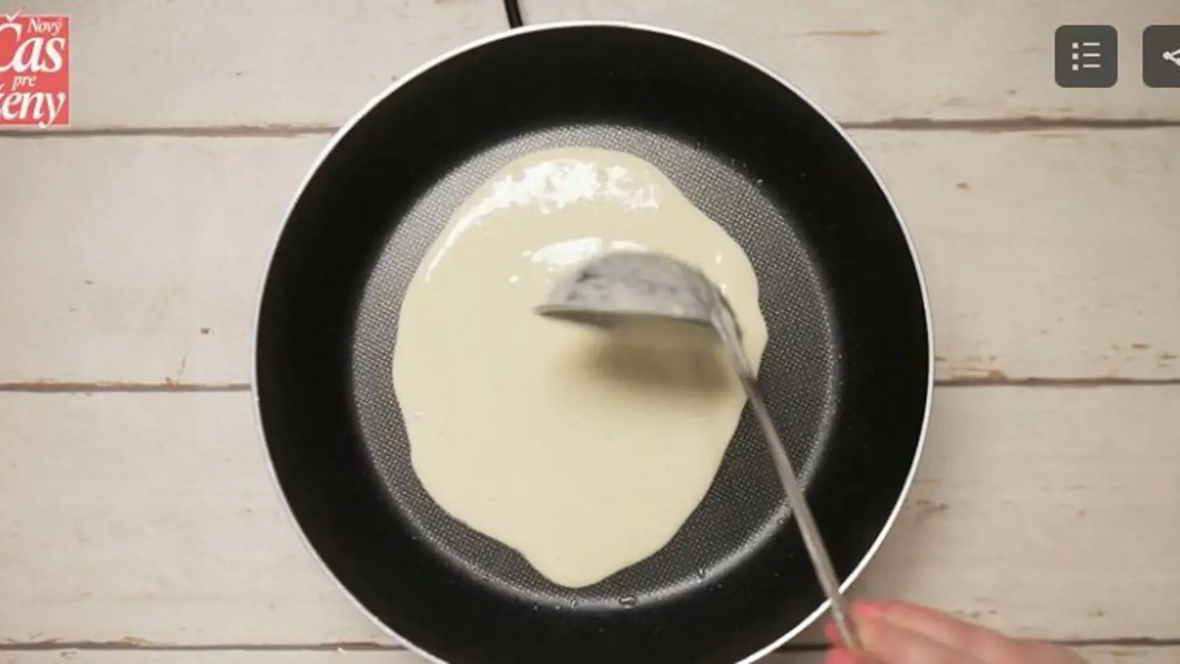Palacinky bez vajec a mlieka