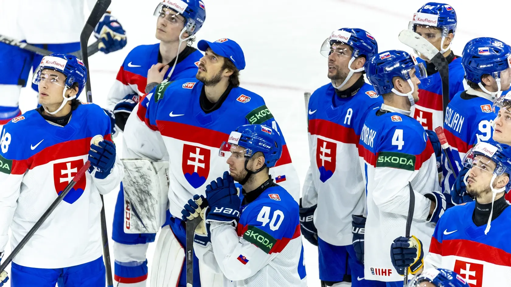 Posledný zápas slovenskej hokejovej reprezentácie na MS 2025 v Štokholme. 