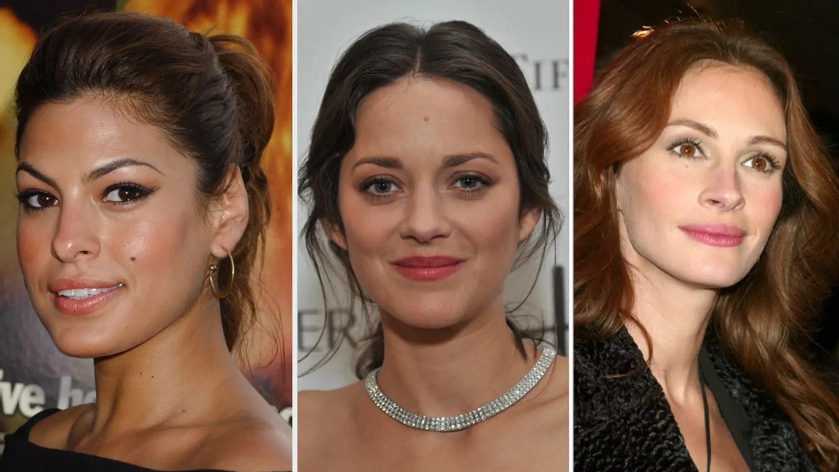 Eva Mendes, Marion Cotillard, Julia Roberts