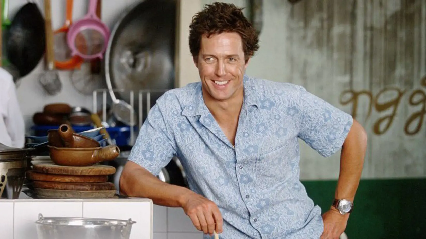 Hugh Grant vo filme Bridget Jones: S rozumom v koncoch (2004)