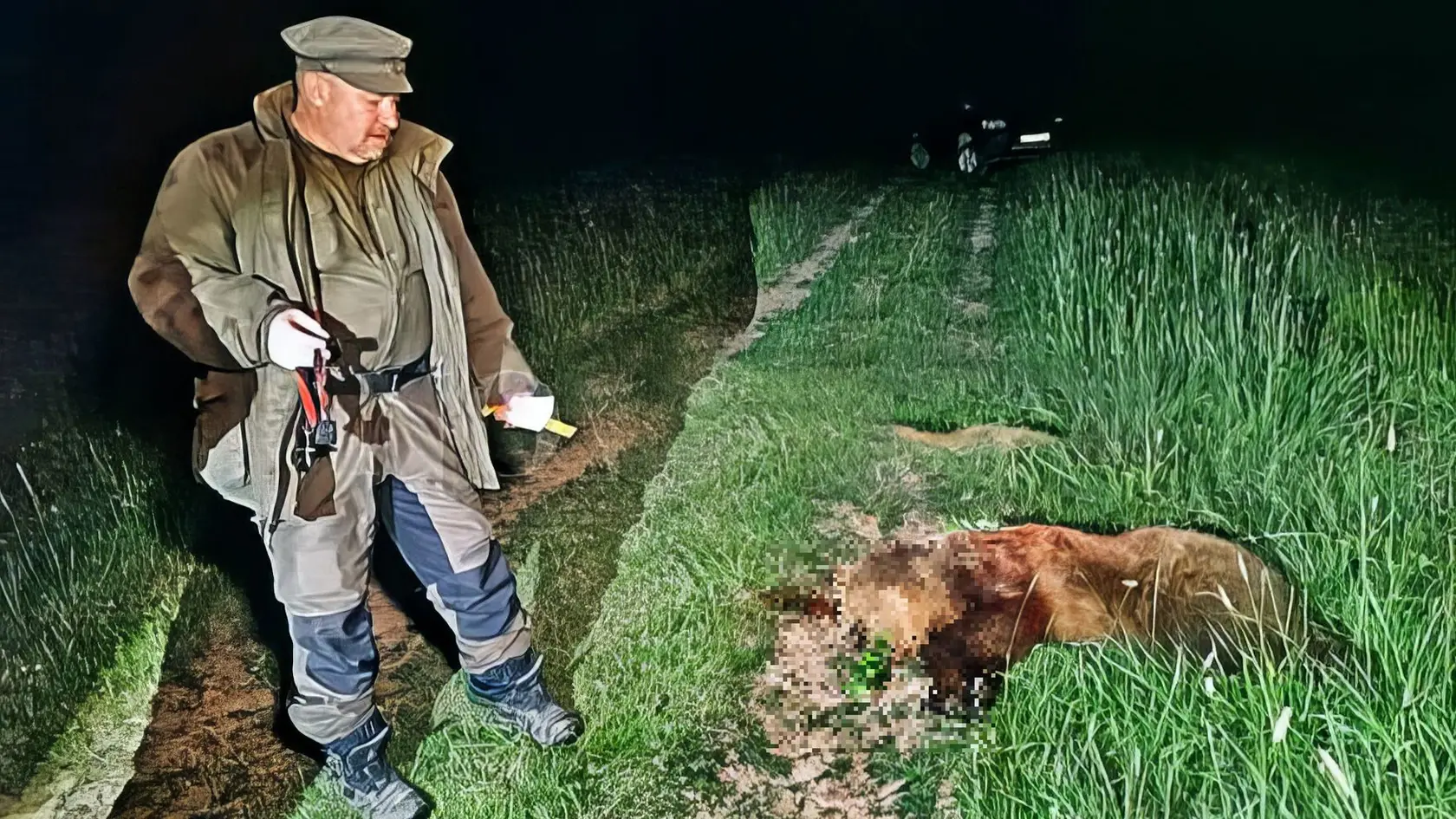 Rudolf Huliak v roku 2024 ulovil medvedicu, ktorá mala byť problémová.