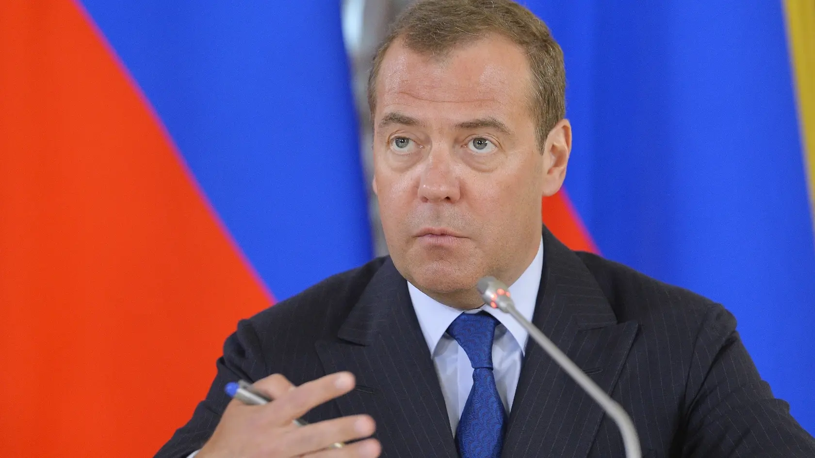 Zástupca predsedu ruskej Bezpečnostnej rady Dmitrij Medvedev.