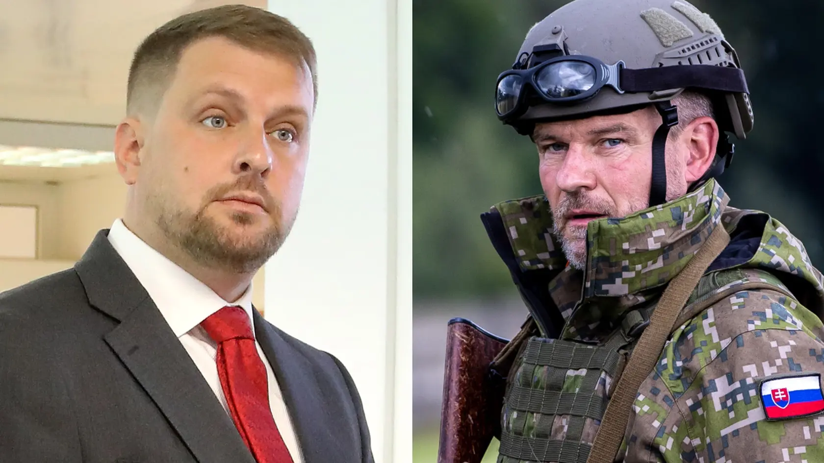 Kamil Šaško a Peter Pellegrini.