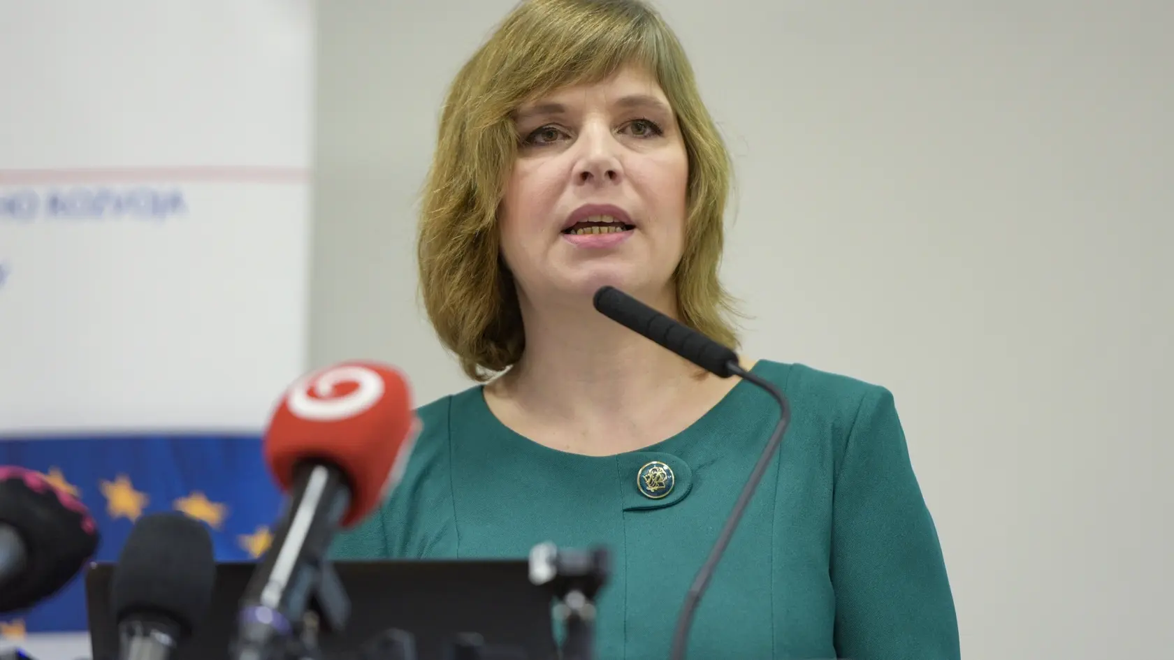 Na snímke dočasne poverená ministerka investícií, regionálneho rozvoja a informatizácie SR Veronika Remišová.