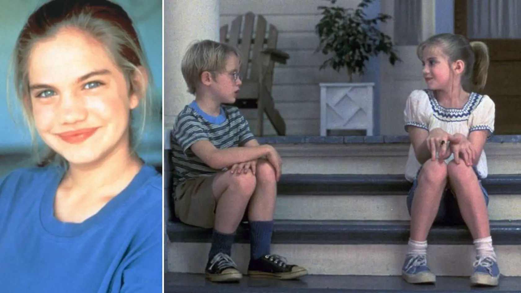 Macaulay Culkin a Anna Chlumsky vo filme Moja prvá láska. 