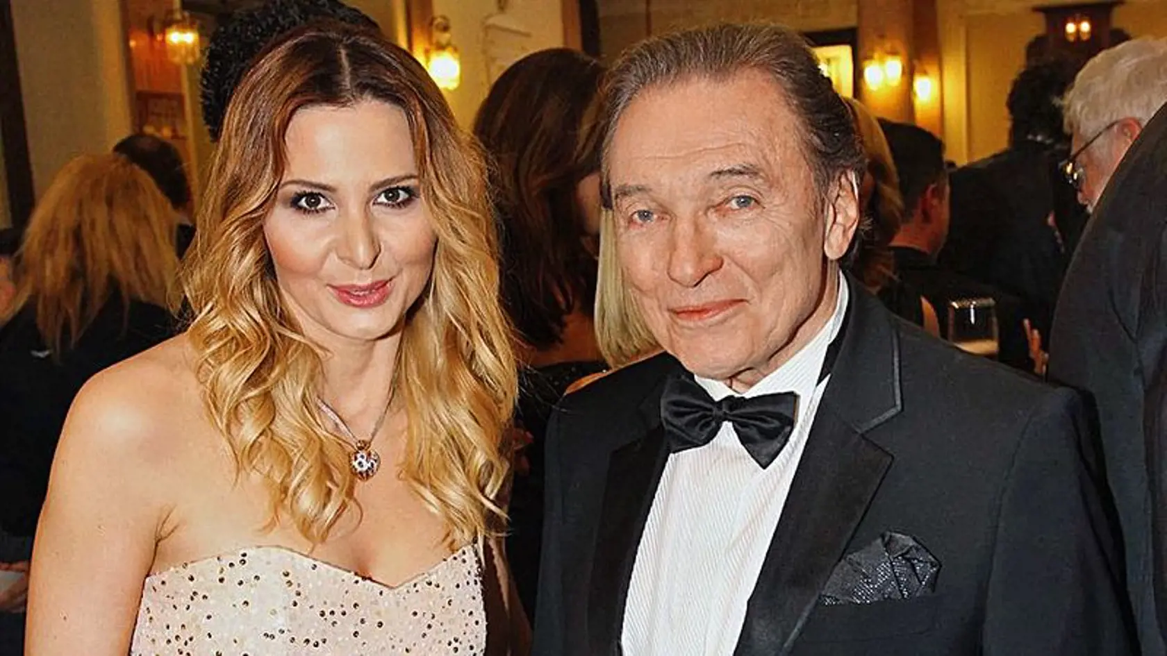 Karel Gott s manželkou Ivanou.