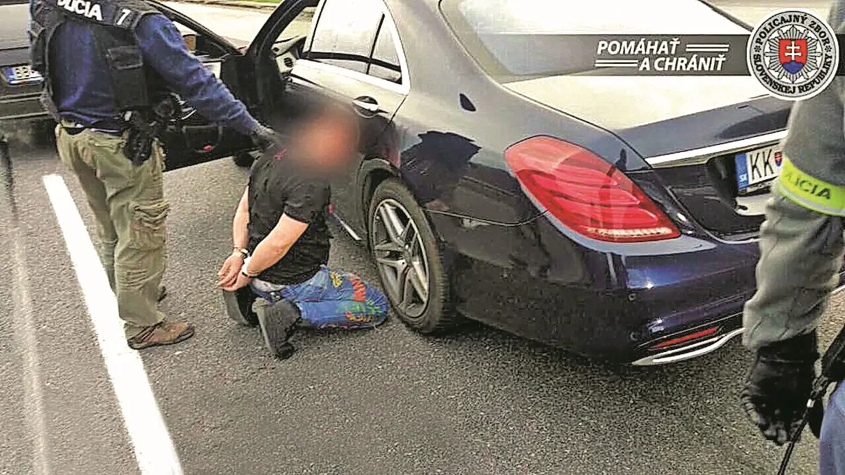 Akcia: Príslušníci NAKA pri nej zadržali syna podnikateľa Kušmíreka.