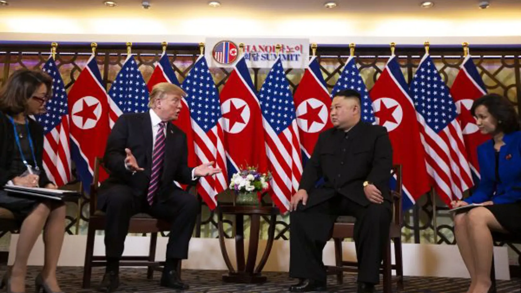 Samit Donalda Trump a a Kim Čong-una v Hanoji