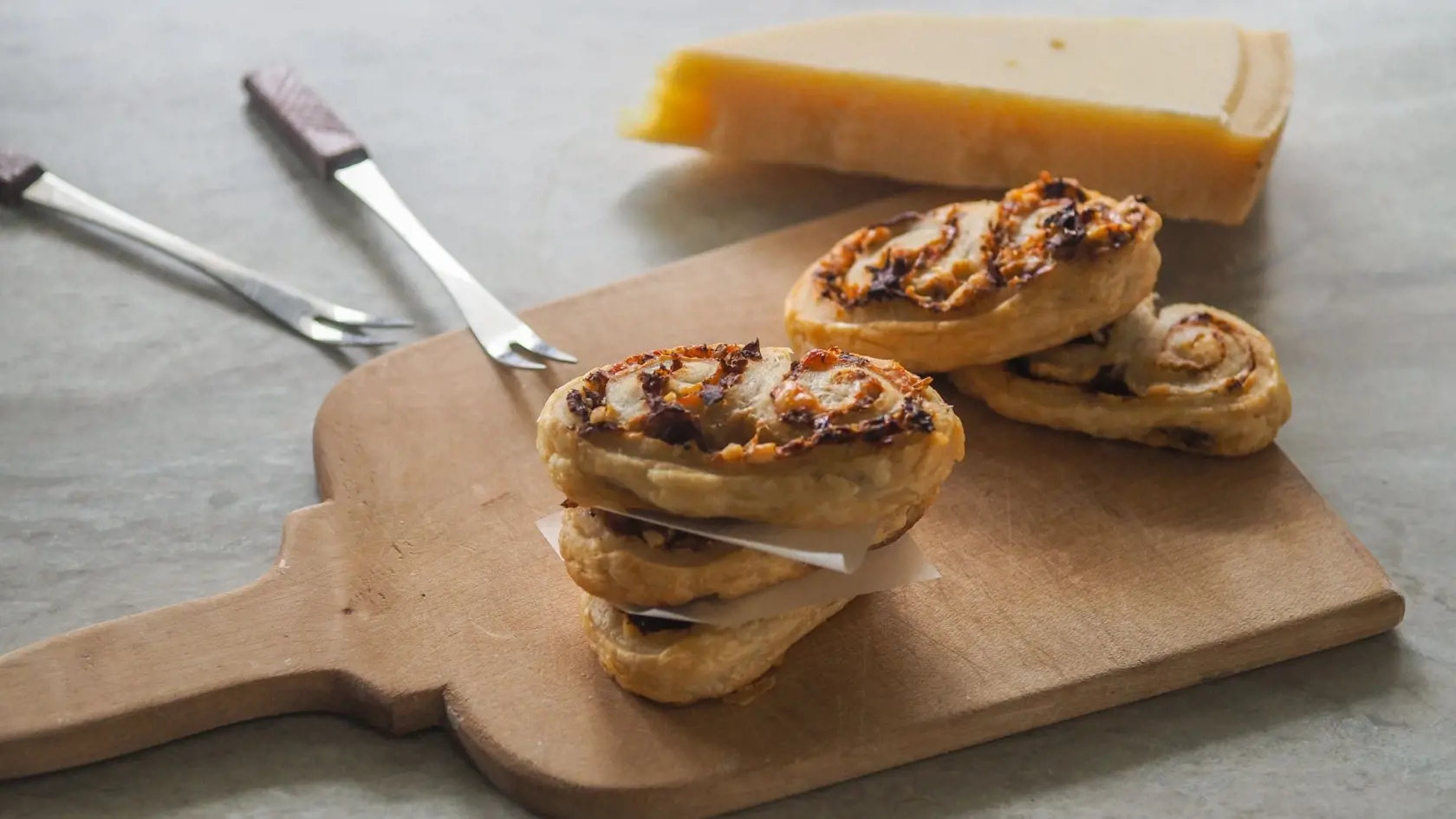 Slané koláčiky Palmiers