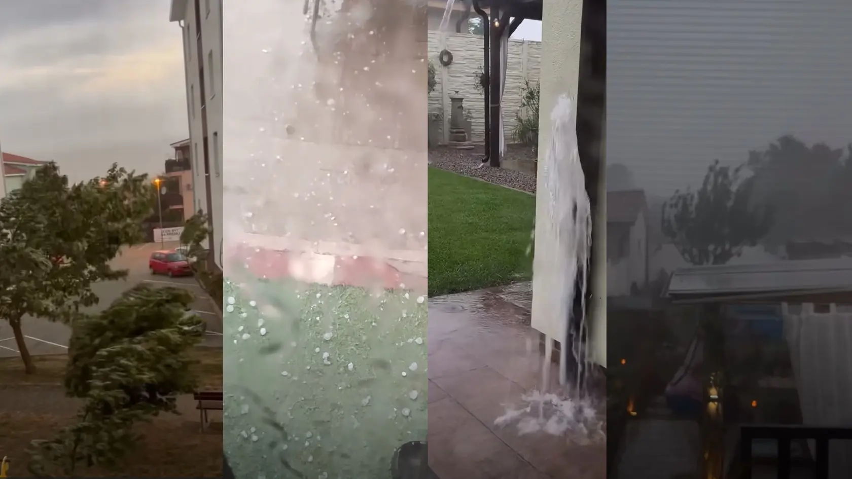 Cez Slovensko sa prehnali silné búrky.