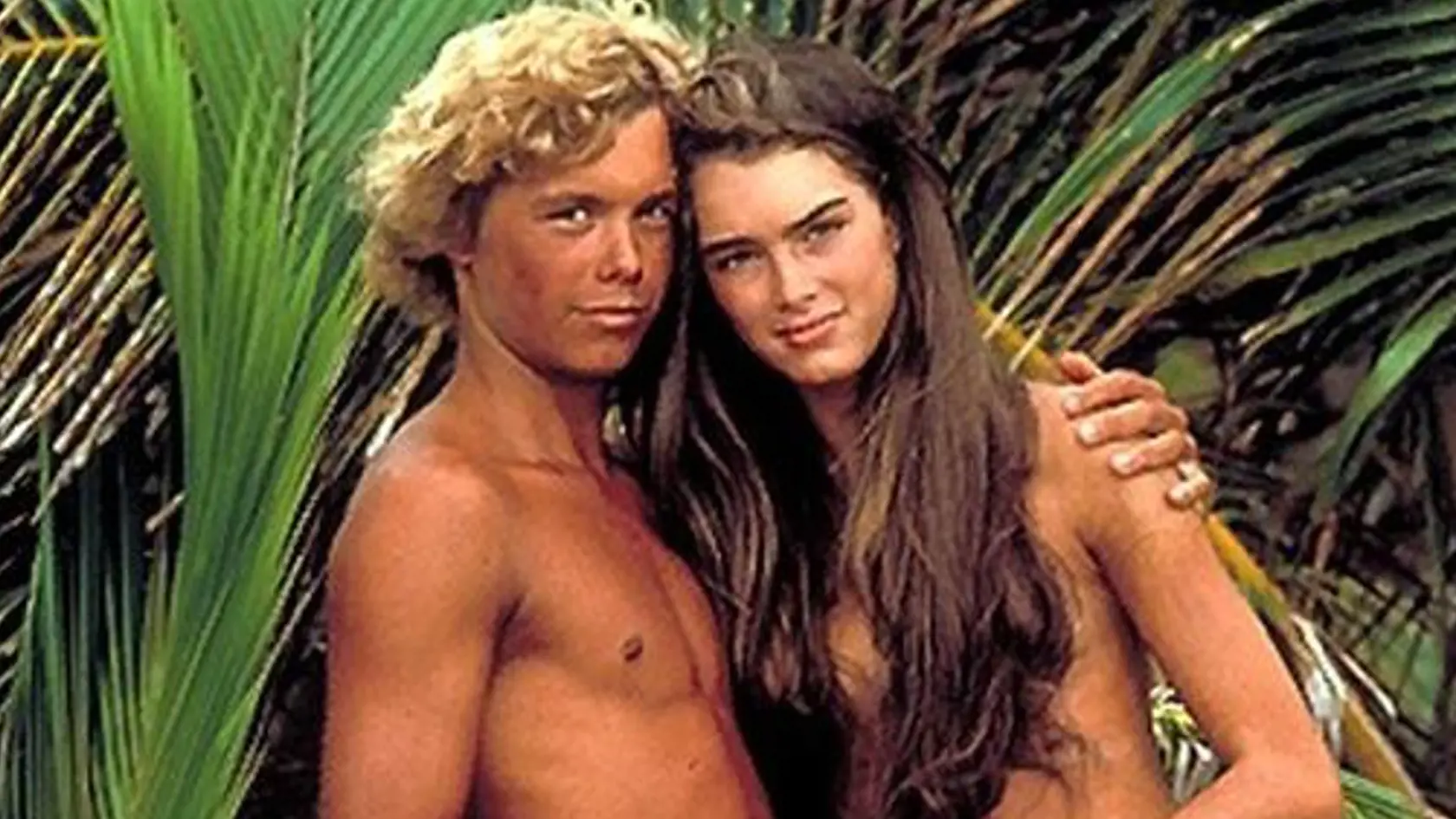 Brooke Shields vo filme Modrá lagúna.