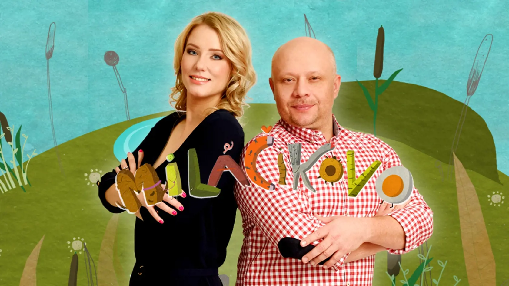 Dana Čapkovičová a Marián Labuda ml. ako moderátori šou.