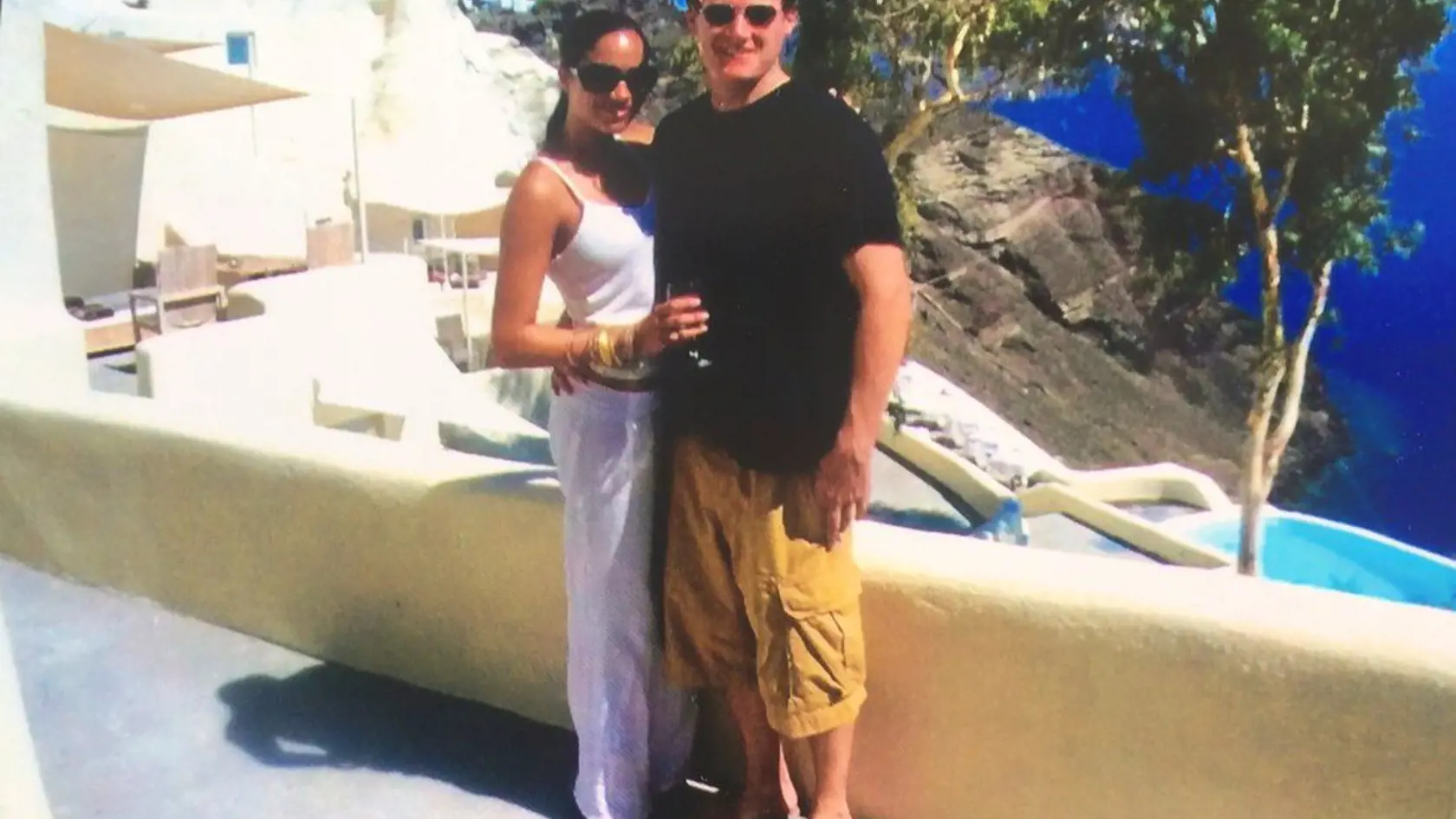 Meghan so svojím vtedajším manželom Trevorom, s ktorým boli svoji v rokoch 2011 až 2013.