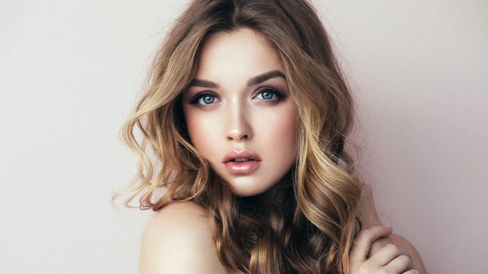 Portrait of beautiful woman