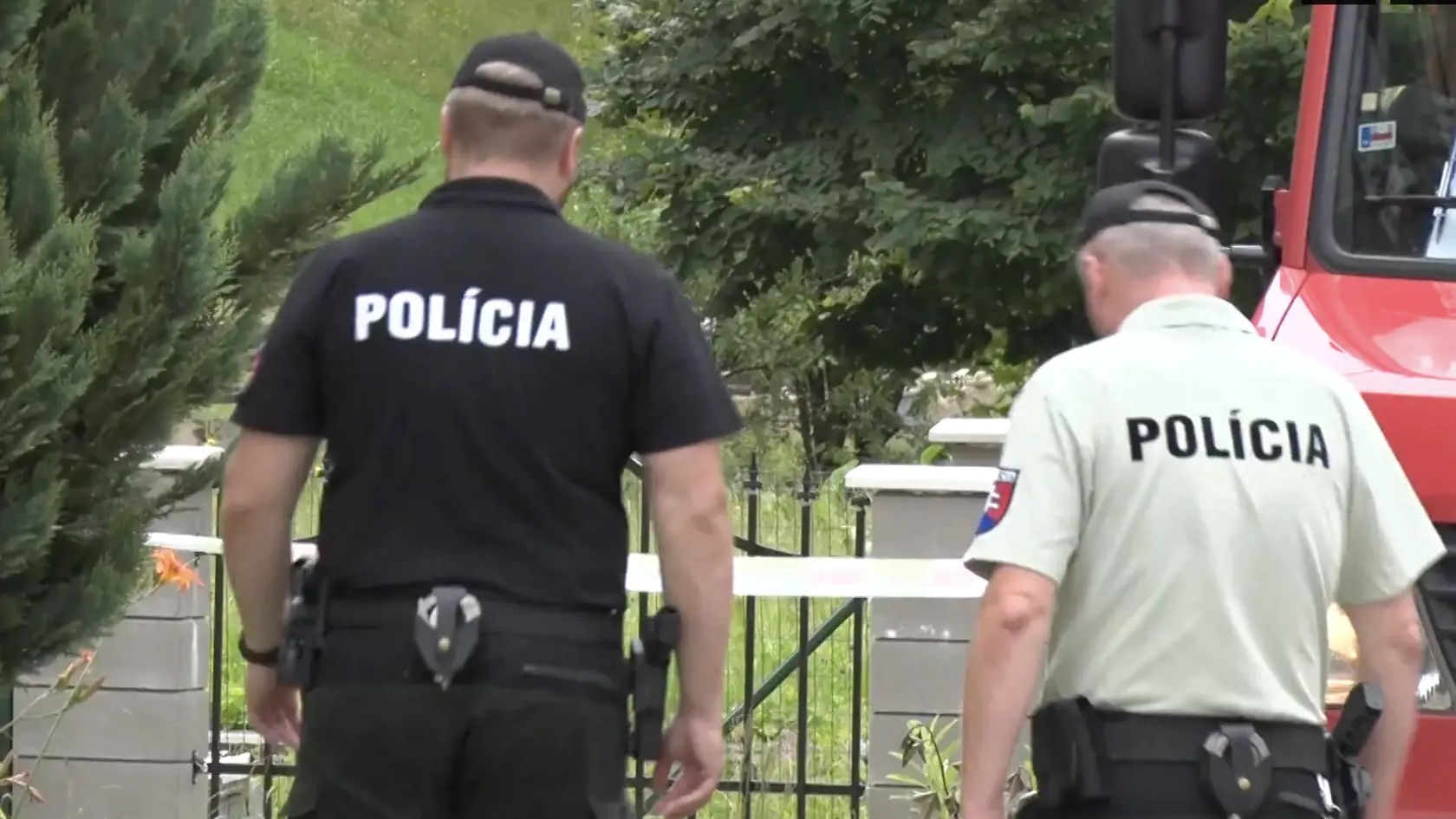 Nešťastie v osade Gápeľ vo Valaskej Belej (okres Prievidza) policajti hodiny dokumentovali.