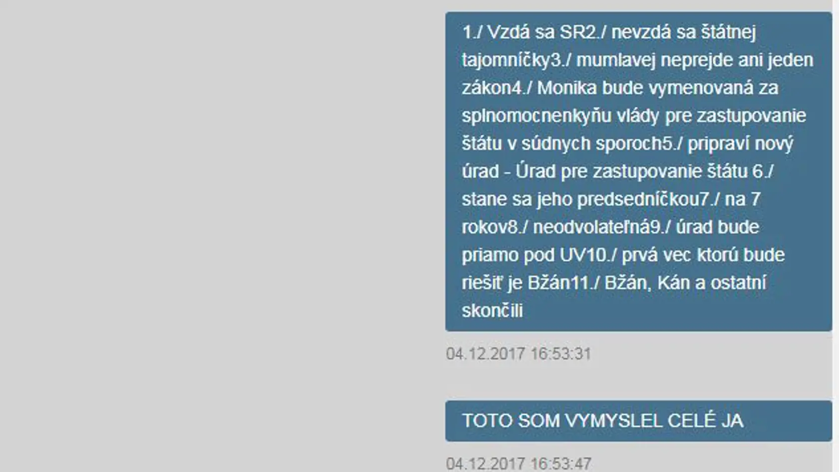 Debata medzi Marianom Kočnerom a Monikou Jankovskou z roku 2017.