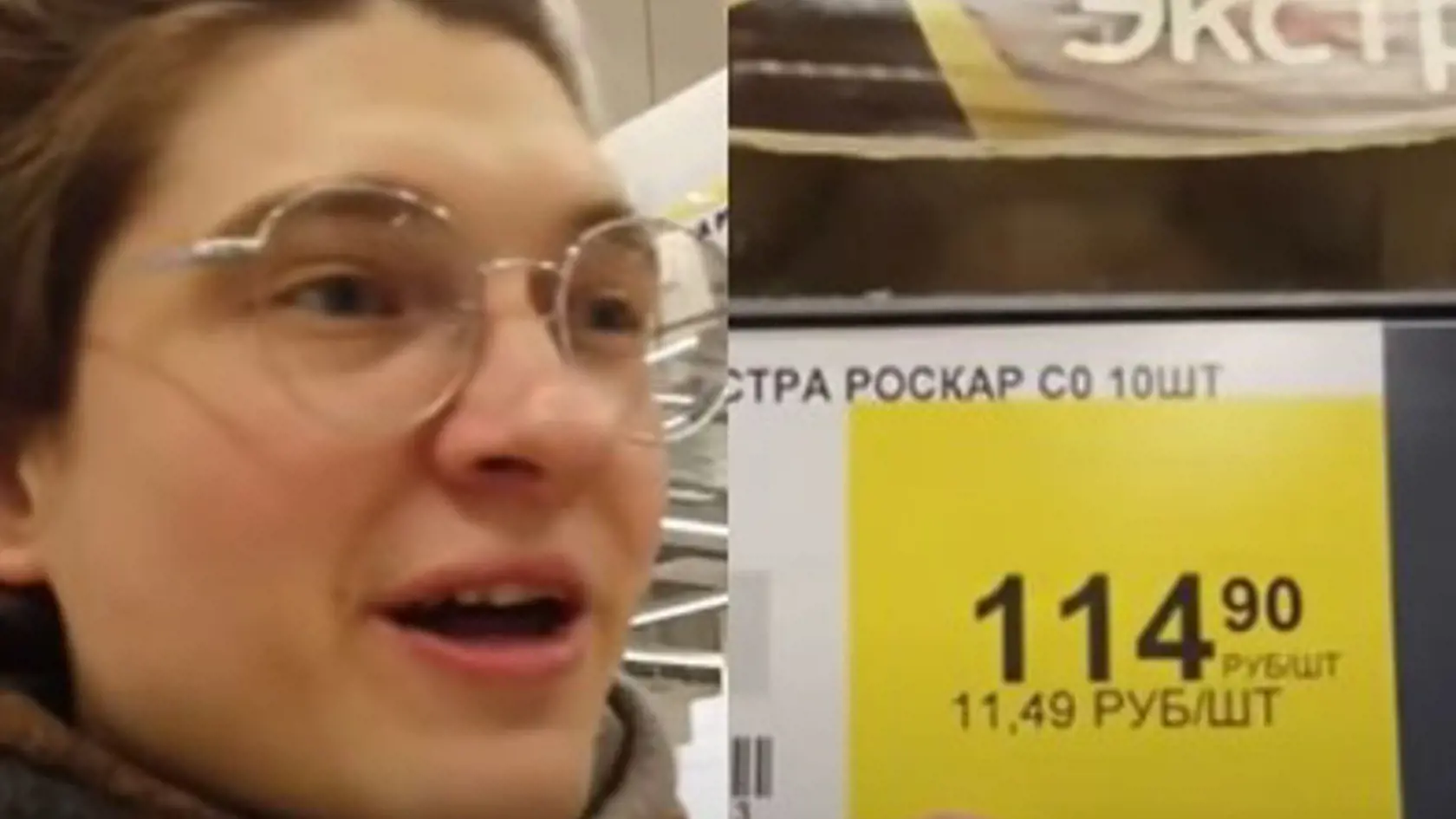 Ceny potravín v Rusku.