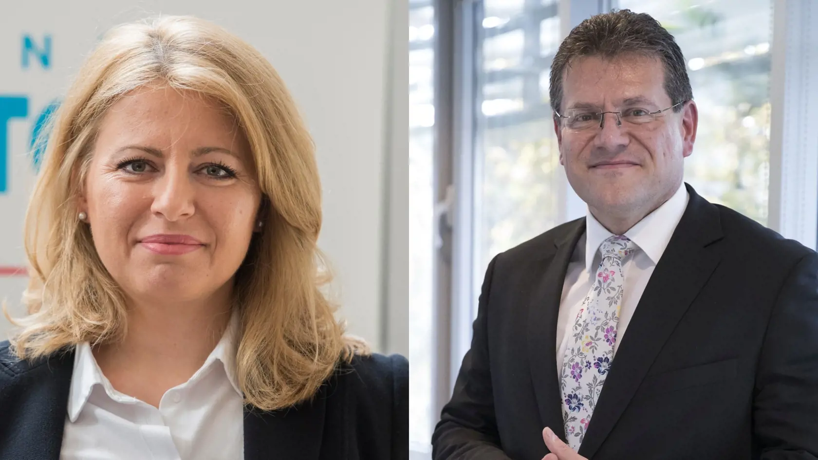 V druhom kole volieb sa stretnú Zuzana Čaputová a Maroš Šefčovič.