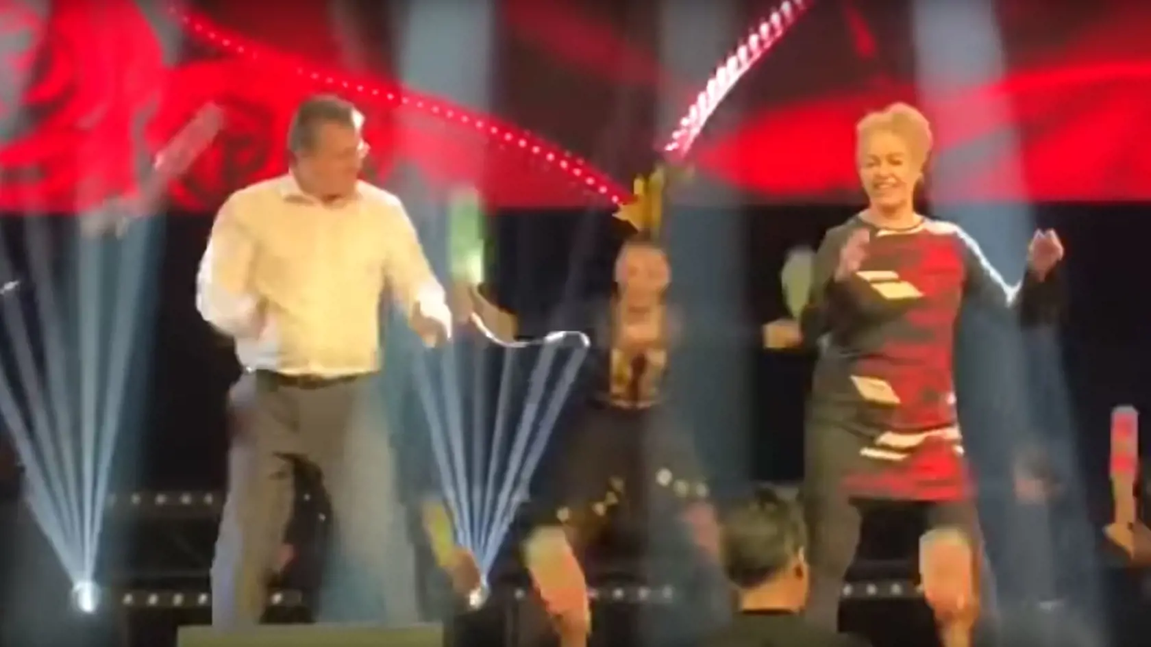 Na oslavách MDŽ to naplno rozbalila.