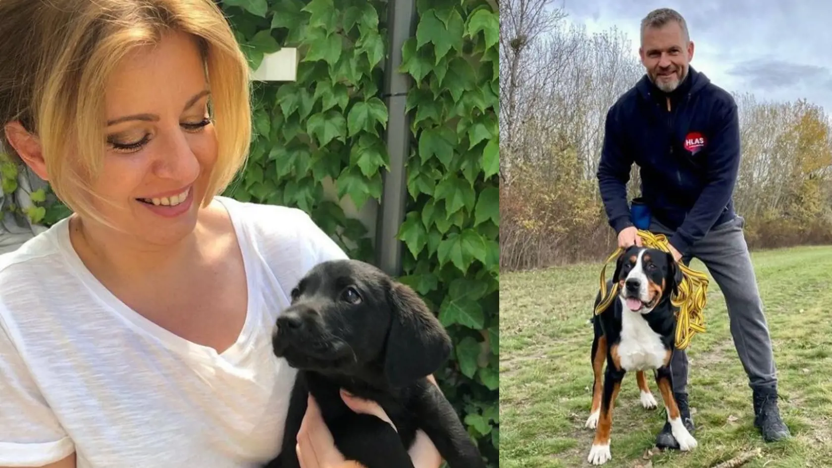 Zuzana Čaputová a Peter Pellegrini majú štvornohých miláčikov.