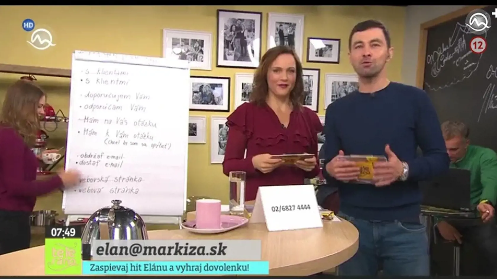 Moderátor Daro Richter sa v priamom prenose vysmial z kapely Elán.