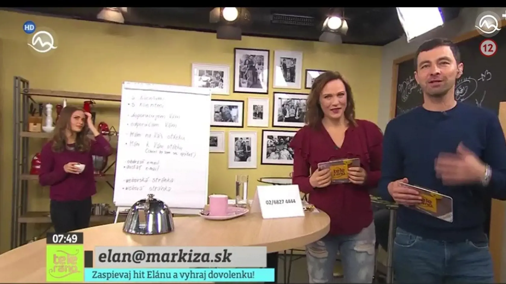 Moderátor Daro Richter sa v priamom prenose vysmial z kapely Elán.