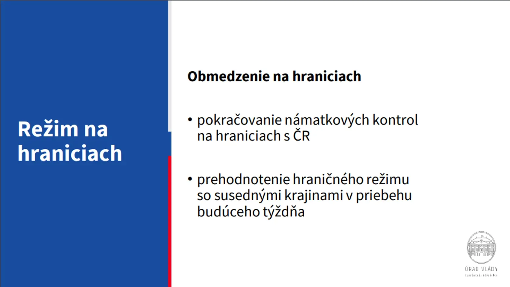 Miernejší lockdown platí od 24. októbra pre celé Slovensko.