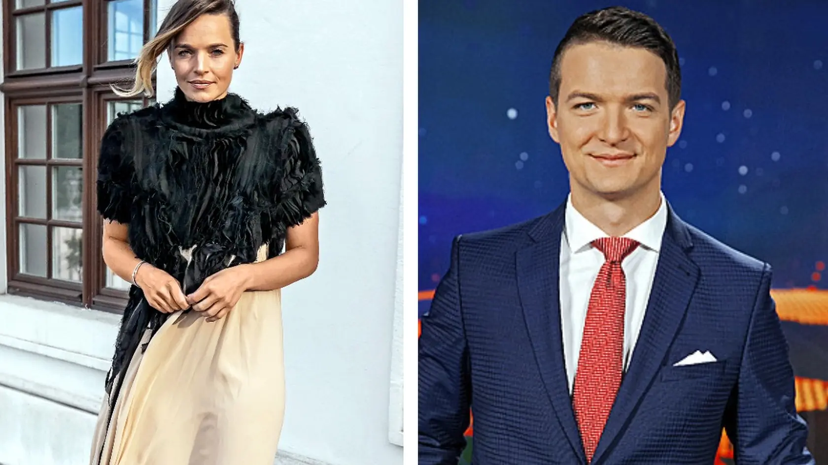 Bývalá tenistka a poslankyňa NR SR Romana Tabaková a bývalý moderátor Televíznych novín na Markíze Viktor Vincze.