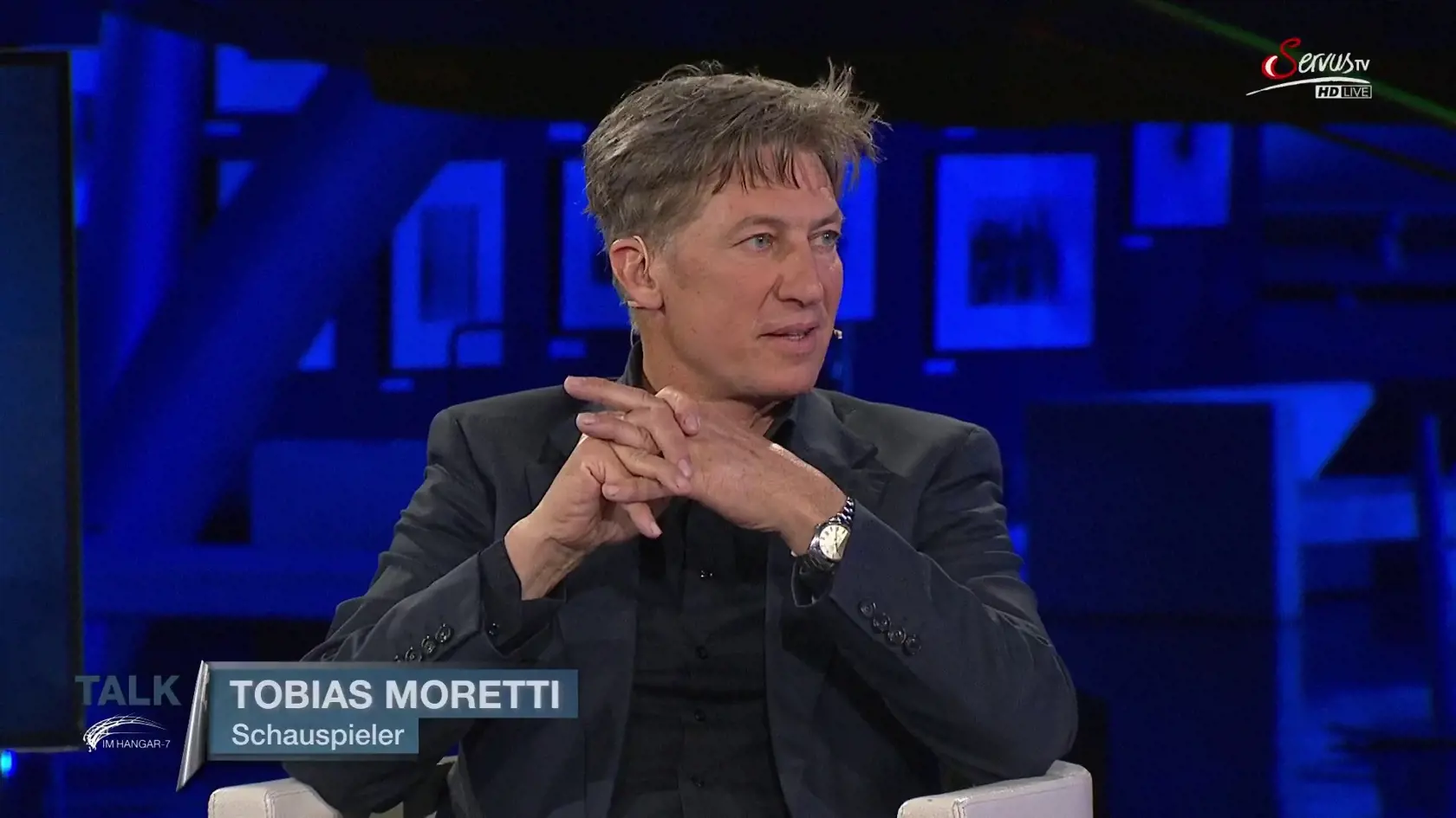 Herec Tobias Moretti zo seriálu Komisár Rex.